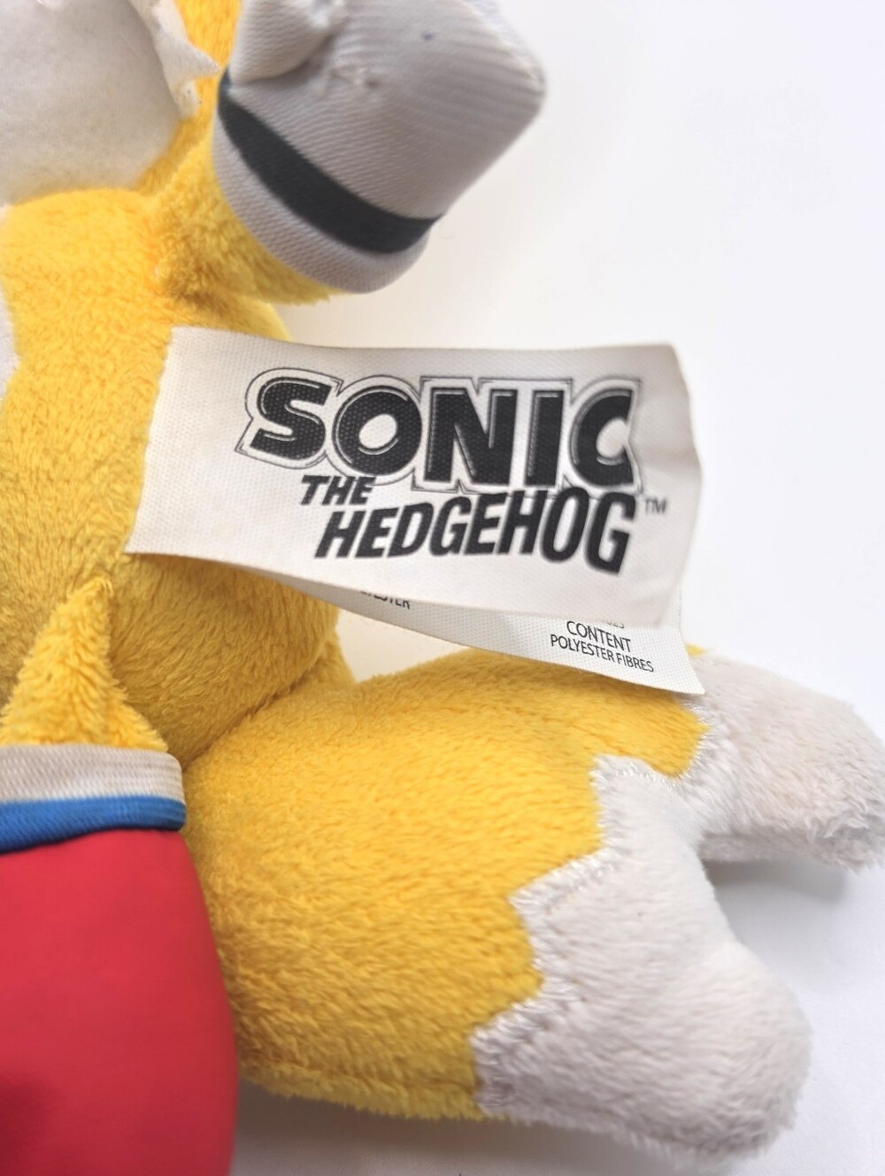 Collectible Sonic The Hedgehog Plush Stuffed Animal Toy, 2021 - Picture 4 of 5